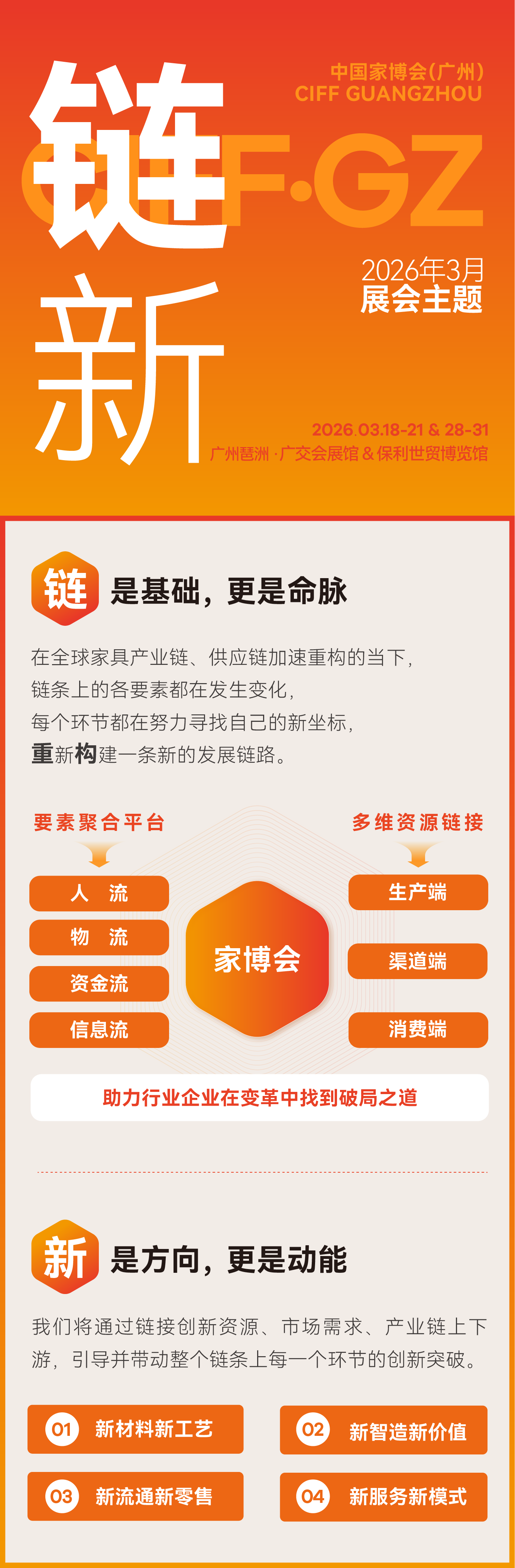 广州家具展3月开幕，聚焦2026CIFF广州国际家具博览会官网